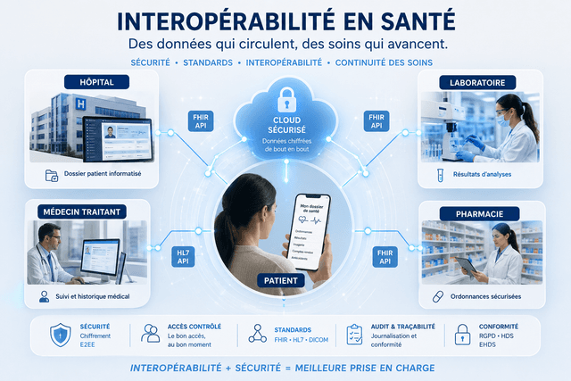 Interopérabilité santé : pourquoi le chiffrement seul ne suffit pas